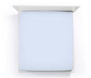 Bella Donna Alto Boxspringhoeslaken - Himmelblau-0523 180x200-200x220