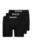 SNOCKS Premium Lange Boxershorts Heren – 3 Stuks – TENCEL™ Modal – Extra Lange Pijpen – Extreem Zacht & Ademend – Comfortabel & Duurzaam Ondergoed