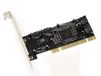 KALEA-INFORMATIQUE PCI SATA 4 INDEPENDENTE Poorten of Raid 0 1 0+1-controllerkaart met Silicon Image SIL3114 chipset. met High Profile- en Low Profile-flenzen