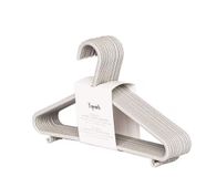 3 Sprouts Patères Bébé Moucheté Gris 15-pack