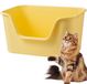 Merkloos Kattenbak Hoge rand Lage ingang PP 45 x 36 cm