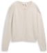 Tom Tailor Vest met verborgen knoopsluiting Maat S sand stone beige melange
