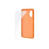 SPC WUUM One Protection Pack, robuuste kinderhoes en 2 ruiten van gehard glas, oranje
