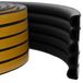 vidaXL Zelfklevende raamafdichting Zwart 9 x 8 mm 12 m EPDM-schuim