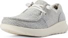 Ariat Chaussures bateau pour femme Hilo gris Cuir Printemps/Été 2024