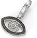 Giorgio Martello Milano Charm | bedel | zilver | turks oog | zirkonia | turquaze