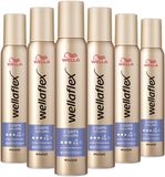 Wella Flex 2 Days Volume Mousse - 6 x 200 ml - Voordeelverpakking