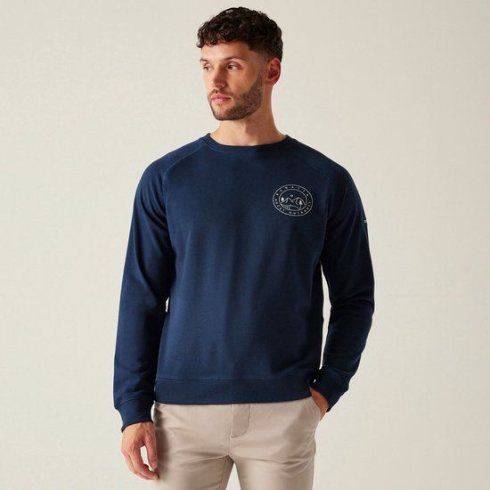 Regatta Fleece Wandelen Heren Berglogo Nithsdale Blauw L