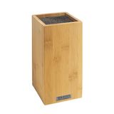 Sabatier Trompette, Leeg blok met zwarte spaghettistaven, bamboe, 26 x 15,5 cm, hout