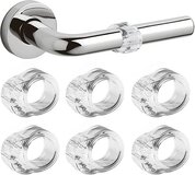 Deurstopper - Deurbuffer - Deurbeschermer - Siliconen - Transparant - 4 stuks