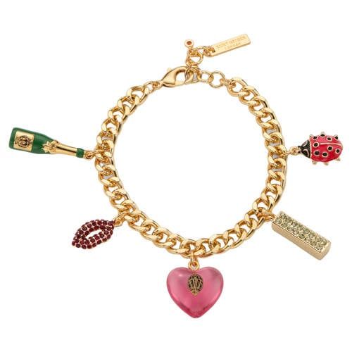 Kurt Geiger armband Novelty met bedels goudkleurig