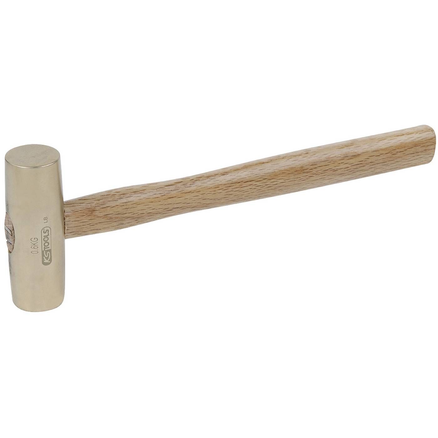 KS Tools 963.2143 BRONZEplus Machinistenhamer, 600g, Amerikaanse vorm