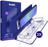 Buddi 2-Pack Protecteur d'écran pour Samsung Galaxy A36 - Verre trempé Easy Fit avec plateau d'installation