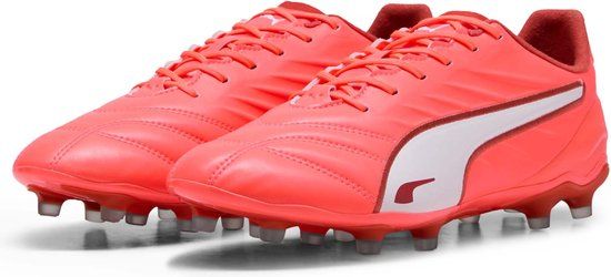 Puma King Pro Fg/Ag Voetbalschoenen - Rood - Maat 42