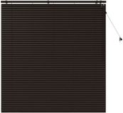 vidaXL Venetiaanse jaloezie donkerbruin 160 x 160 cm 35 mm
