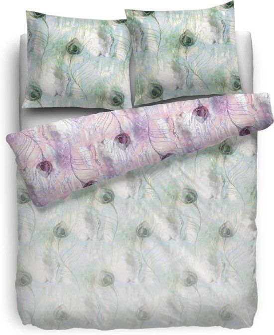 Heckett & Lane Irene Dekbedovertrek - Velvet Touch - 140x200/220 - Roze