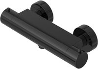 Hotbath COBBER Thermostatische Douchemengkraan met 1/2 Noir poli PVD