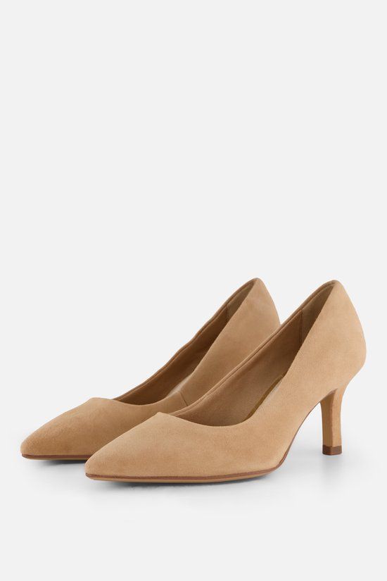 Tamaris Pumps taupe Leer - Maat 40