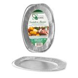CasaChic Aluminium dienblad, groot, rechthoekig, 55 x 36 x 2 cm, 1 stuk