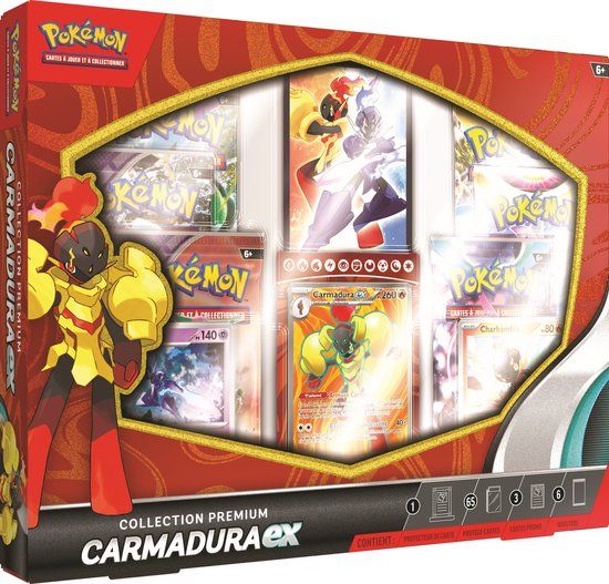Pokémon JCC - Collection Premium Carmadura‑ex - Frans - 2024 - POK29055818