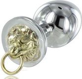METAL Rigide Anal Plug Stainless Tiger