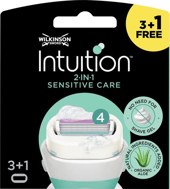 Wilkinson Intuition Sensitive Care Scheermesjes - 4 stuks
