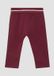 s.Oliver Unisex joggingbroek met omgeslagen tailleband, katoen, bordeaux, maat 80