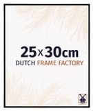 Dutch Frame Factory Fotolijst 25x30 cm - Kunststof - Zwart Mat - Easy