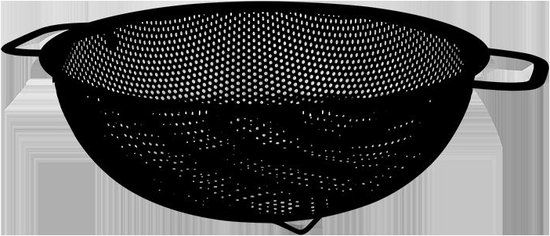 Metaltex Universele zeef, Inox, 25 cm