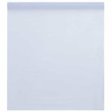 vidaXL Raamfolie statisch mat wit 60x2000 cm PVC
