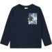 s.Oliver T-shirt en jersey à manches longues avec imprimé devant enfant