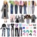 Ensemble de 30 pièces de vêtements pour poupée - Inclut une variété d'accessoires vestimentaires