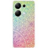 Xiaomi Siliconen hoesje compatibel met Redmi Note 13 Pro 4G Pastel Mandala