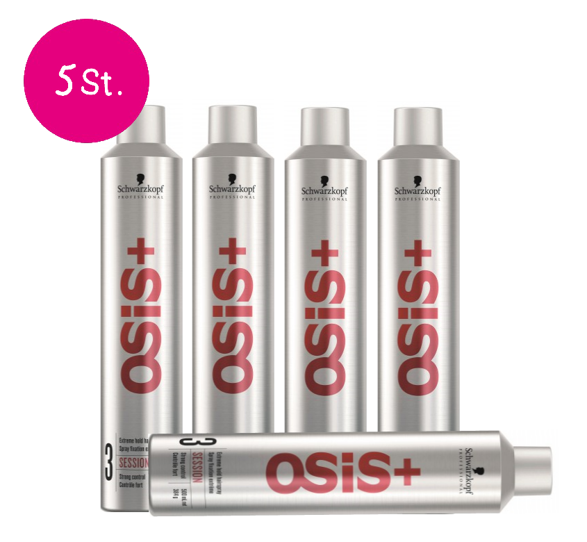 Schwarzkopf 5x Osis Session Hairspray 500ml