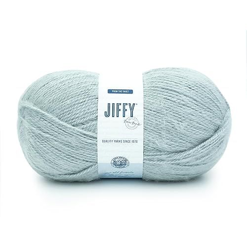 Lion Brand Yarn Jiffy Bonus Bundle Yarn, Aero