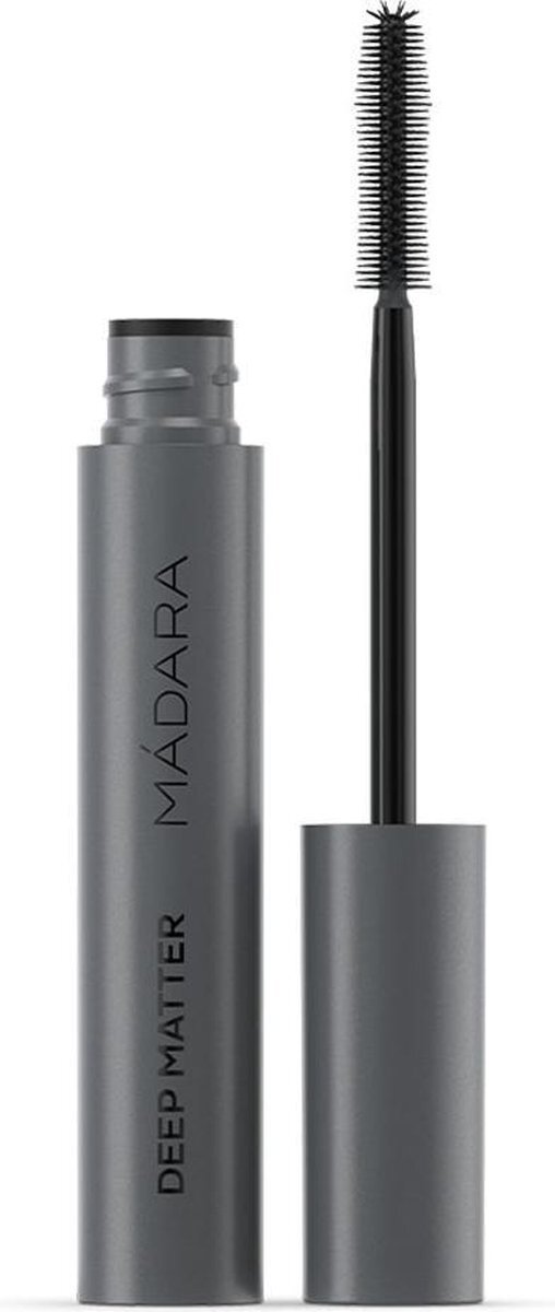 Mádara Organic Skincare | Deep Matter Bold Volume Mascara – 8 ml, Geeft volume en definieert, Opbouwbare formule, Met volledig natuurlijke pigmenten, Veganistisch, Ecocert-gecertificeerd, Recyclebare verpakking.