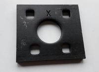 Thule Towball plate 90x80x8 mm