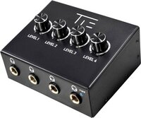 IK Multimedia Tie Studio 4 Kanalen Koptelefoonversterker Zwart