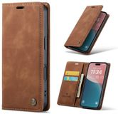 Casemania Hoesje Geschikt voor Google Pixel 11 - Sienna Brown