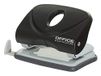 OFFICER PRODUCTS 18051411-05 perforator voor maximaal 20 vellen/mechanisme en behuizing van metaal/ABS-kunststof, zwart, anti-slip kunststof kap