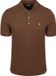 Lyle & Scott Polo Plain Bruin - Maat XL - Heren