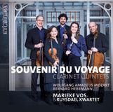 Souvenir EtCetera Records Marieke Vos & Ruysdael Kwartet - Souvenir Du Voyage, Clarinet Quintets (CD)