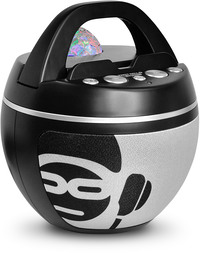 iDance Audio Party Ball BB10K zwart, grijs
