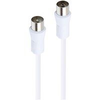 Accsup Coaxiale antennekabel 2 m Wit