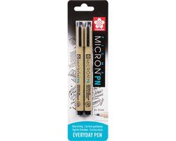 Sakura Pigma micron PN pennen - Zwart - 2stuks