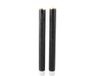 Magic Flame Dinerkaarsen - LED - 4 stuks - antraciet - 25 cm - met glitters