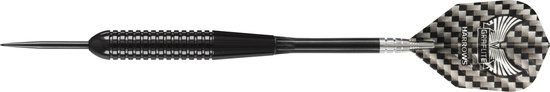 Harrows Black Arrow Steeltip Dartpijlen - 21 gram - Zwart