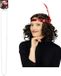 Merkloos Carnaval verkleed accessoire set - dames hoofdband en parelketting - charleston/jaren 20 stijl