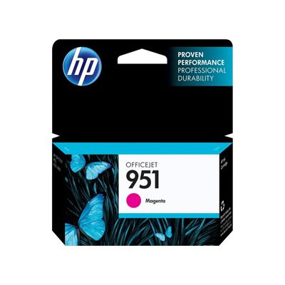 HP 951 Magenta Officejet Ink Cartridge - Inkt op pigmentbasis - 1 stuk - Compatibel met Officejet Pro 251dw, 276dw, 8100, 8600, 8610, 8620