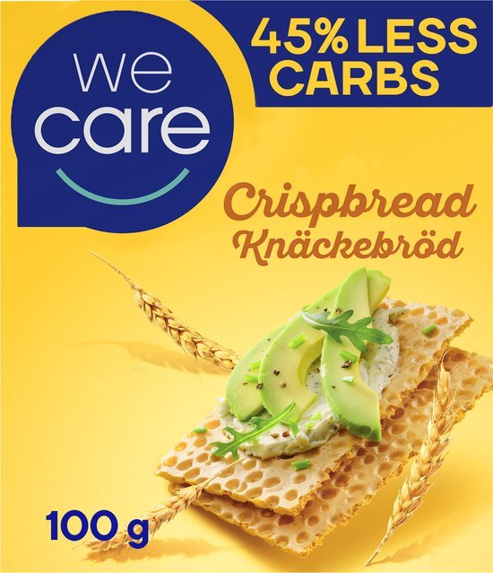 wecare Lower Carb Crispbread Knäckebröd